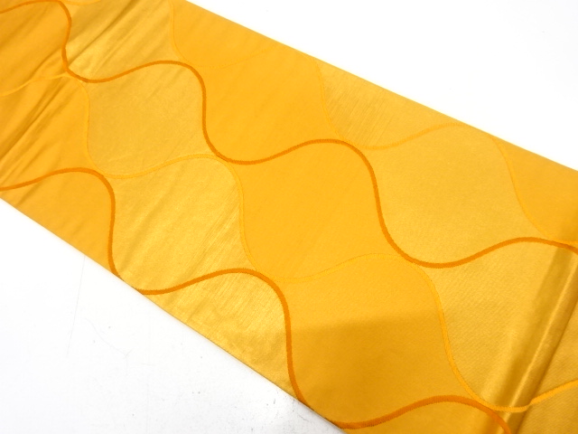 アンティーク　立涌模様織り出し袋帯（材料）